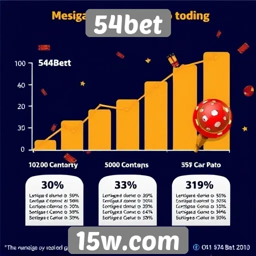 Estatísticas de crescimento da 54bet no mercado de jogos