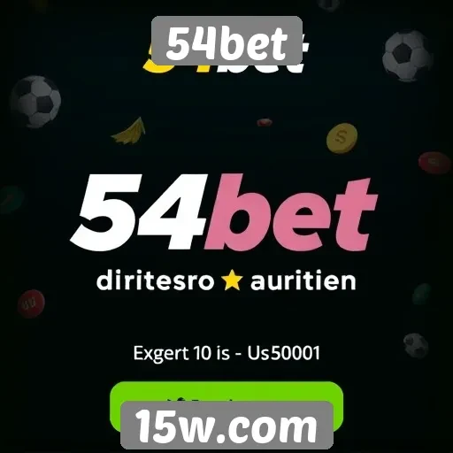 Promoções e bônus disponíveis na 54bet