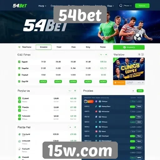 Experiência do usuário no site 54bet